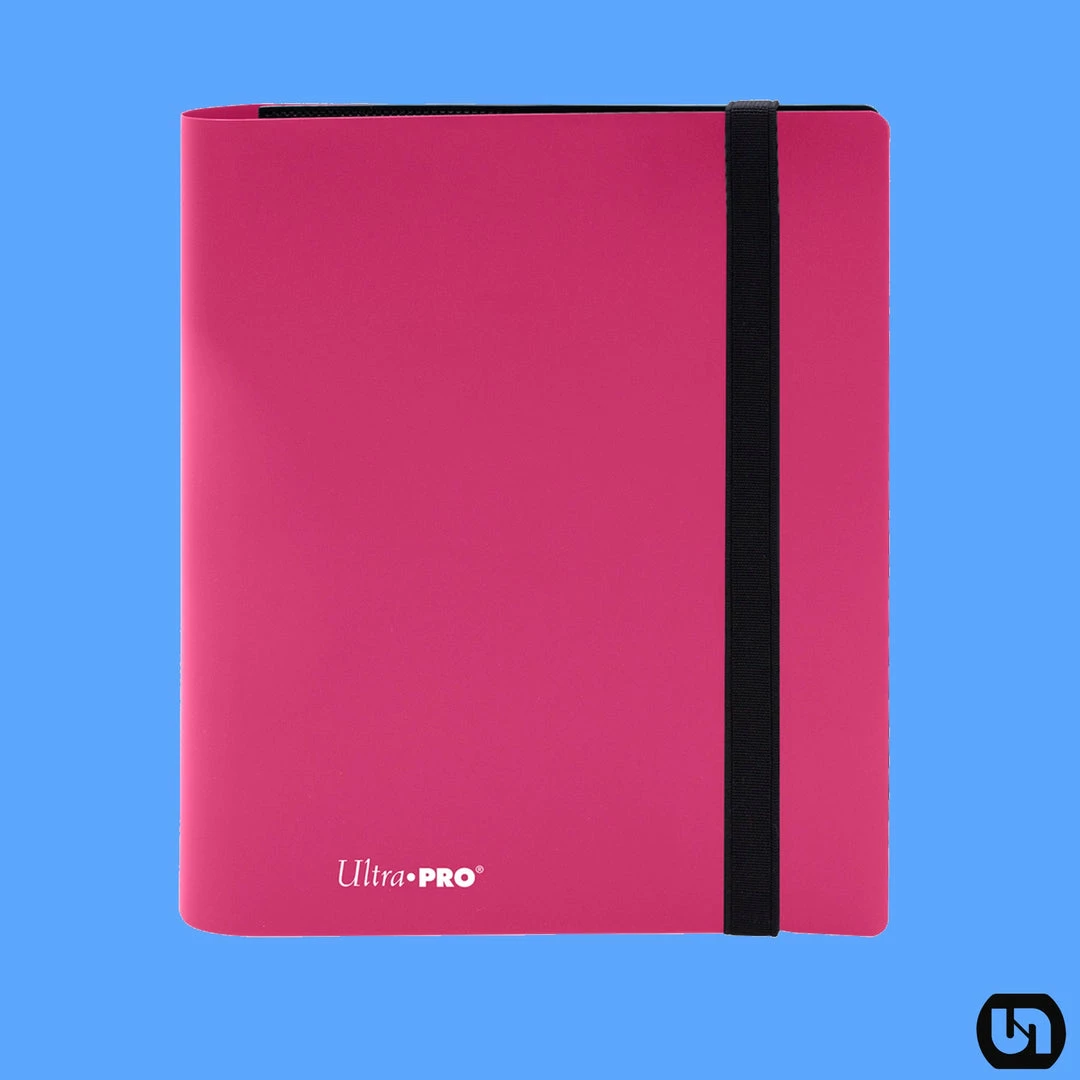 Ultra Pro: Eclipse 4-Pocket Pro-Binder - Hot Pink Supplies