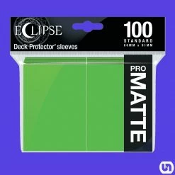 Ultra Pro: Eclipse PRO Matte Deck Protector Sleeves - Lime Green 100ct