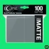 Supplies Ultra Pro: Eclipse PRO Matte Deck Protector Sleeves - Smoke Grey 100ct
