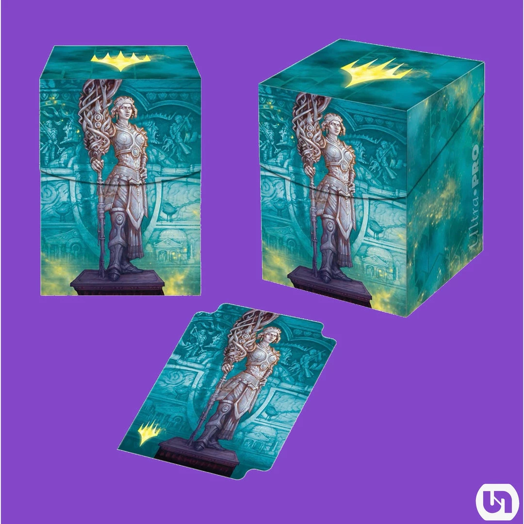 Ultra Pro: Magic The Gathering - PRO 100+ Deck Box-Theros Beyond Death, Elspeth Sun's Nemesis Alternate Art Magic: The Gathering