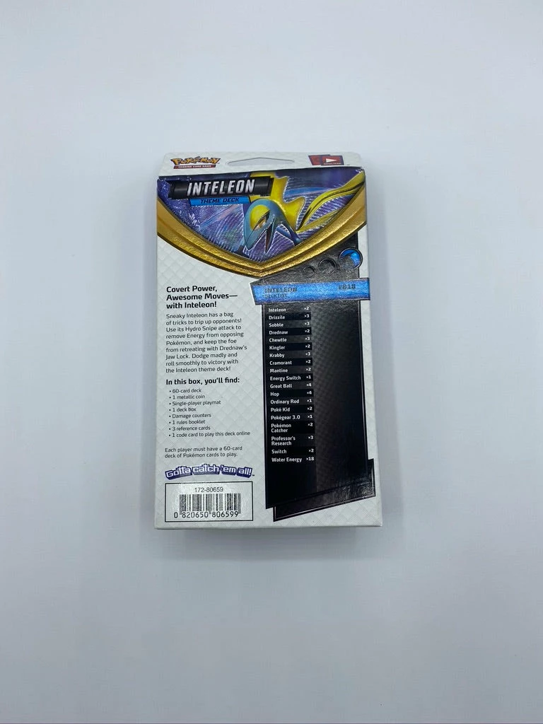TCGs Pokemon TCG: Sword & Shield Inteleon Theme Deck
