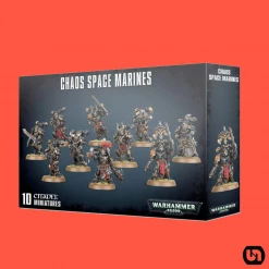 Games Workshop Warhammer: 40,000 - Chaos Space Marines Miniatures