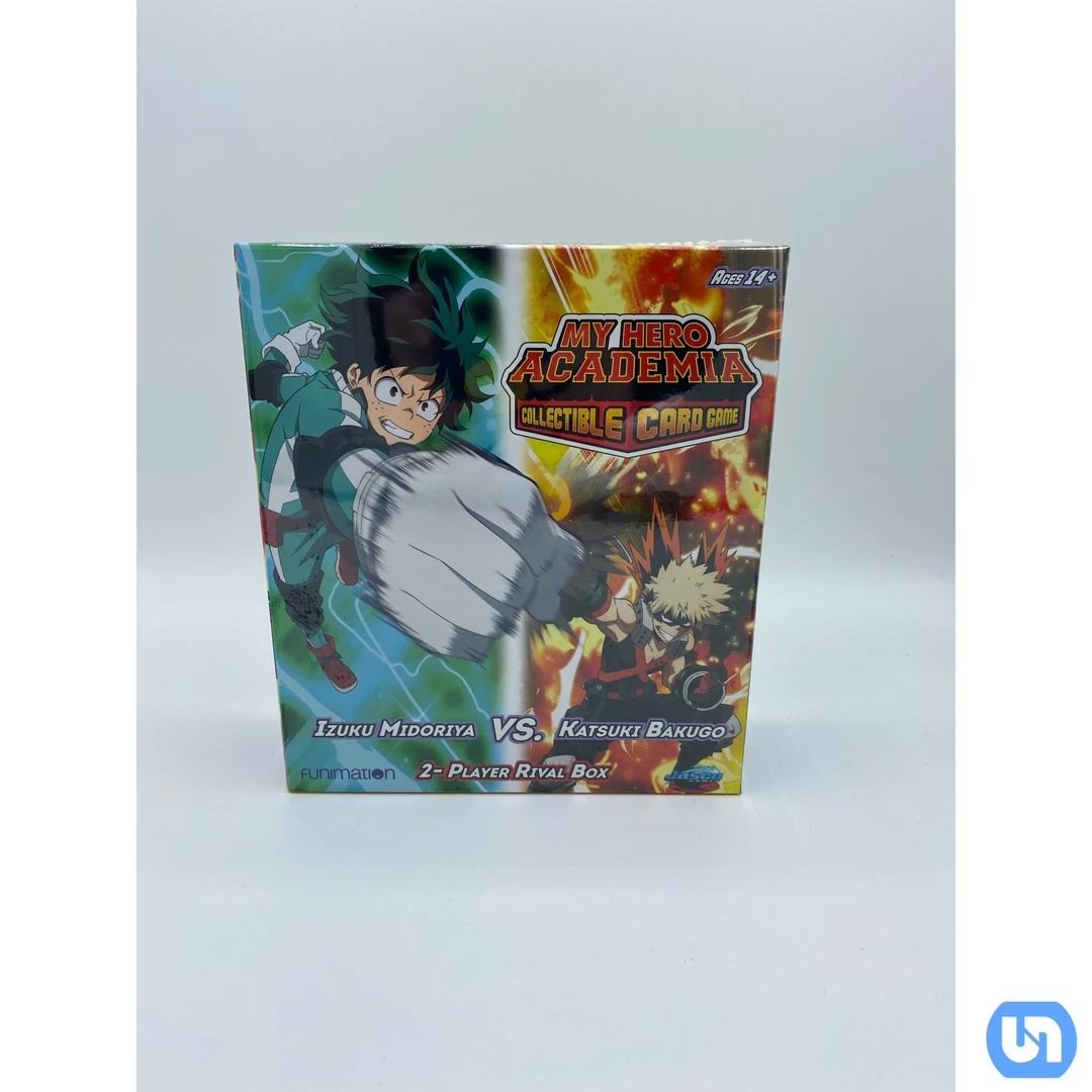 Jasco Games TCGs My Hero Academia CCG: 2 Player Rival Box - Izuku Midoriya VS. Katsuki Bakugo