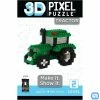 University Games Puzzle: 3D Pixel - Tractor Toys & Figures