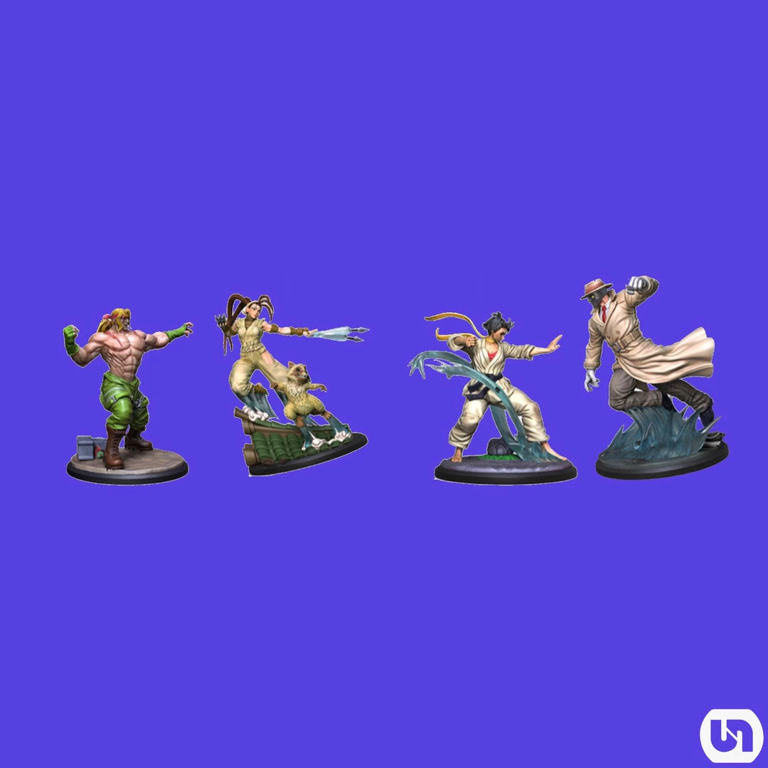 Jasco Games Street Fighter: The Miniatures Game - 3rd Strike Character Pack-Fight For The Future