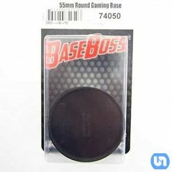Reaper Miniatures 55mm Round Gaming Base - 10 Pack