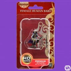 Wizkids Miniatures Pathfinder: Battles Premium Painted Miniature - Female Human Bard