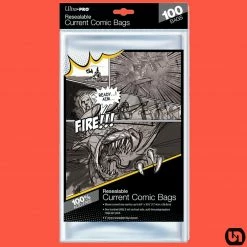 Supplies Ultra Pro: Current Size (6-7/8" X 10-1/2") Resealable Comic Bags - 100ct
