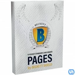 Beckett Shield: 9-Pocket Pages 100ct Supplies