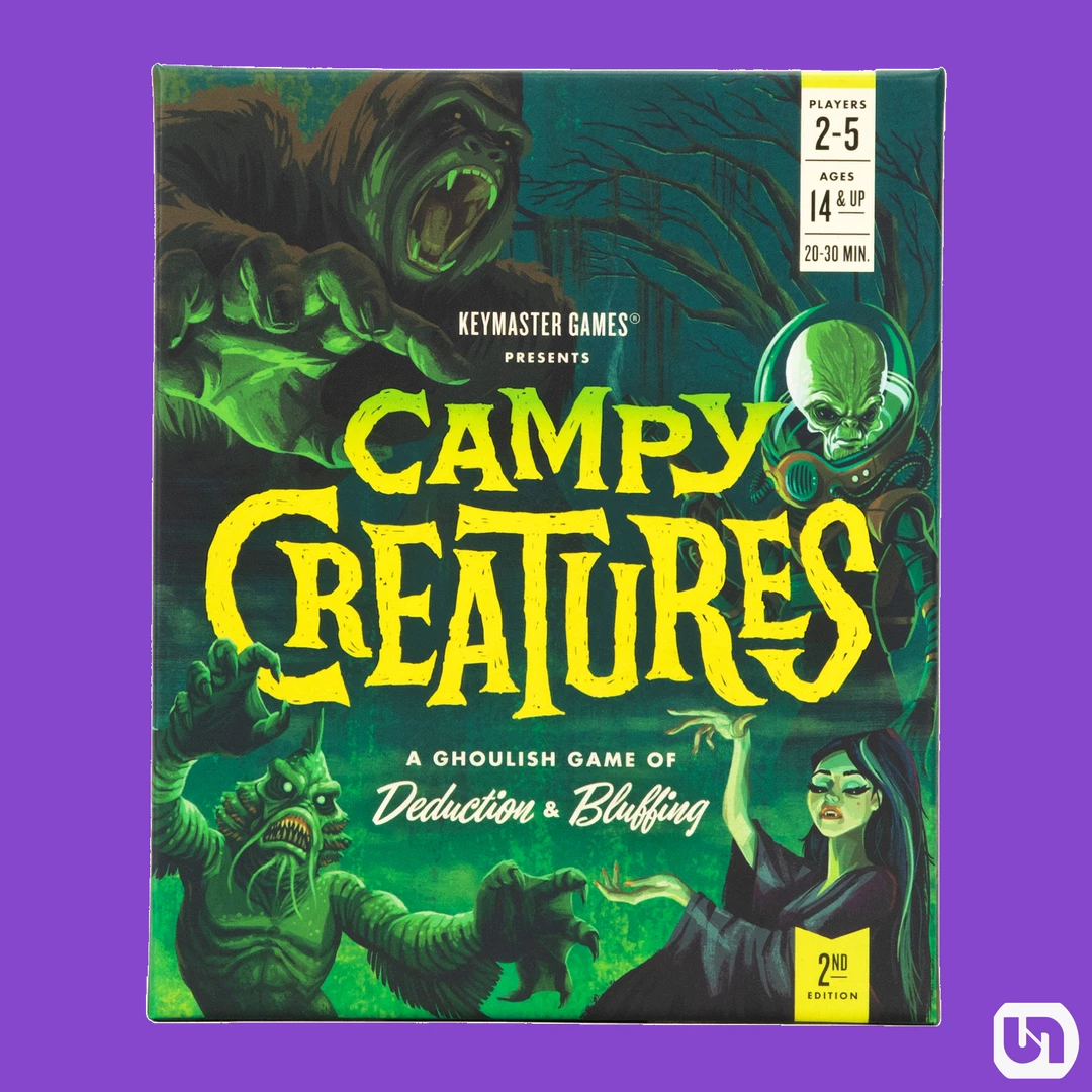 Keymaster Games Board Games Campy Creatures 2nd Edition