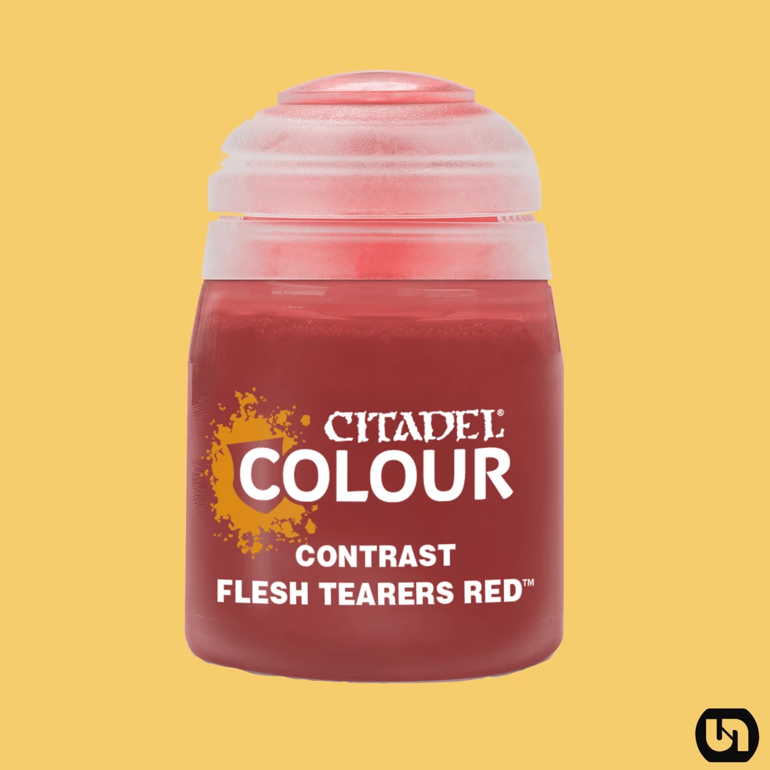 Games Workshop Warhammer: Citadel Colour - Contrast - Flesh Tearers Red Miniatures