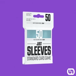 Just Sleeves: Standard Card Game Sleeves 50ct - Clear Supplies
