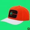 Bioworld Pokemon: Ash Ketchum Journeys Embroidered Pre-Curved Snapback Merch
