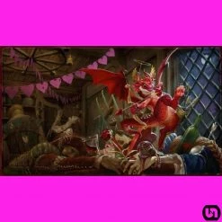 Arcane Tinman Playmats Dragon Shield: Playmat - Limited Edition Valentine Dragon 2020