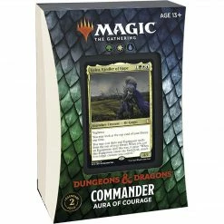 Wizards Of The Coast TCGs Magic The Gathering: Dungeons & Dragons - Adventures In The Forgotten Realms Commander Deck-Aura Of Courage