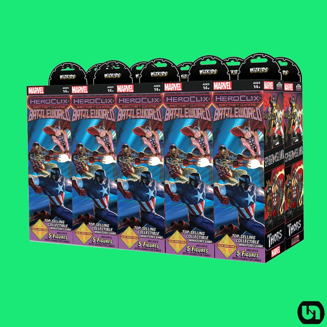 Wizkids Miniatures Marvel HeroClix: Secret Wars - Battleworld Booster Brick