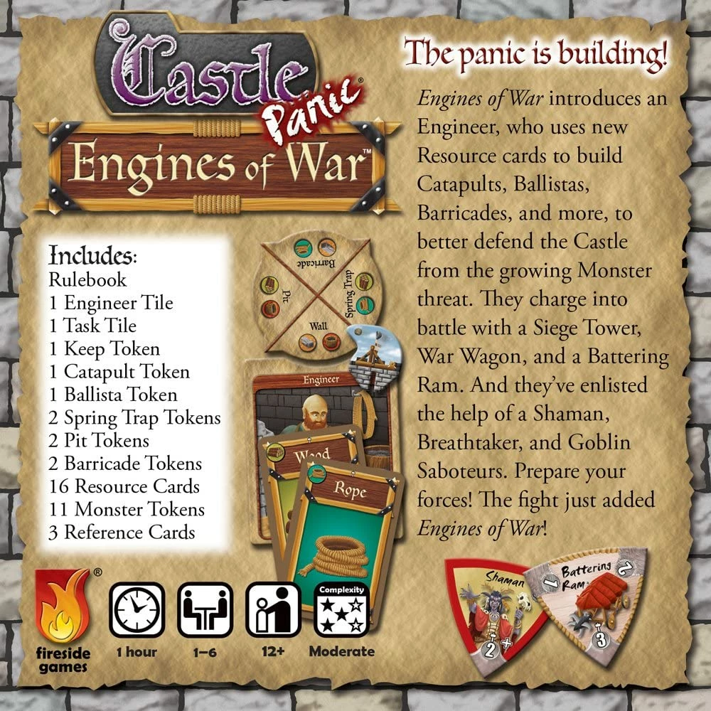 Fireside Games Castle Panic: Engines Of War
