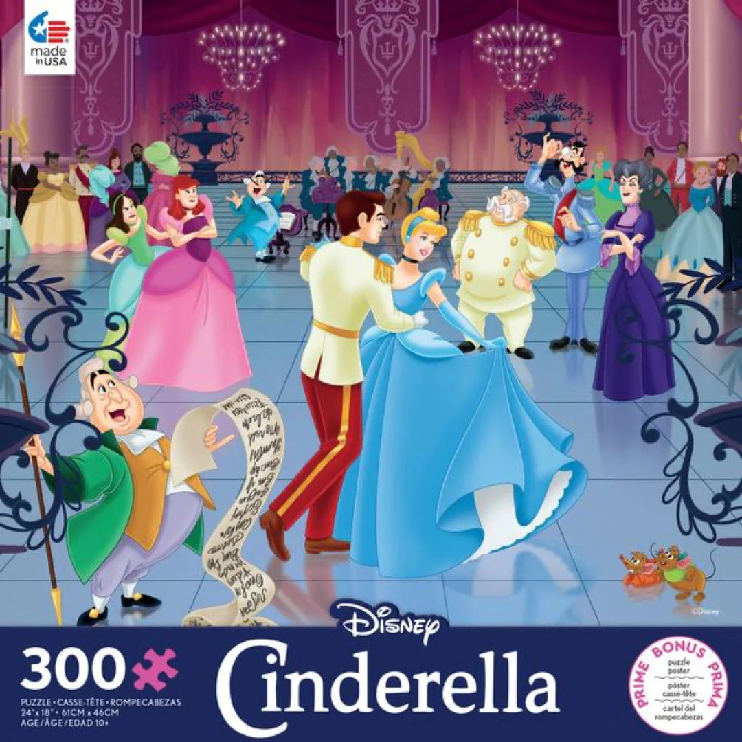 CEACO Company Toys & Figures Disney: Cinderella 300pc Puzzle