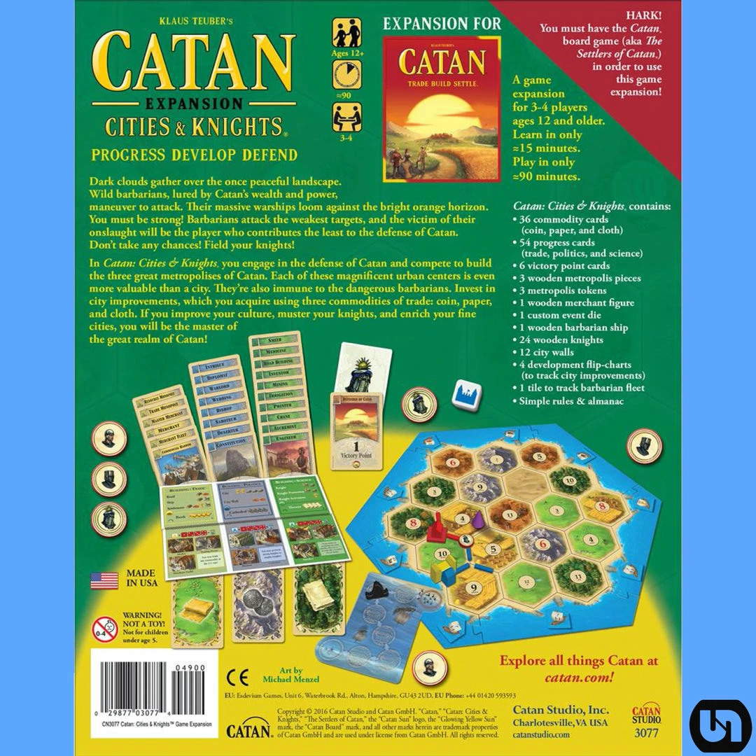 Catan Studio Board Games Catan: Cities & Knights Expansion