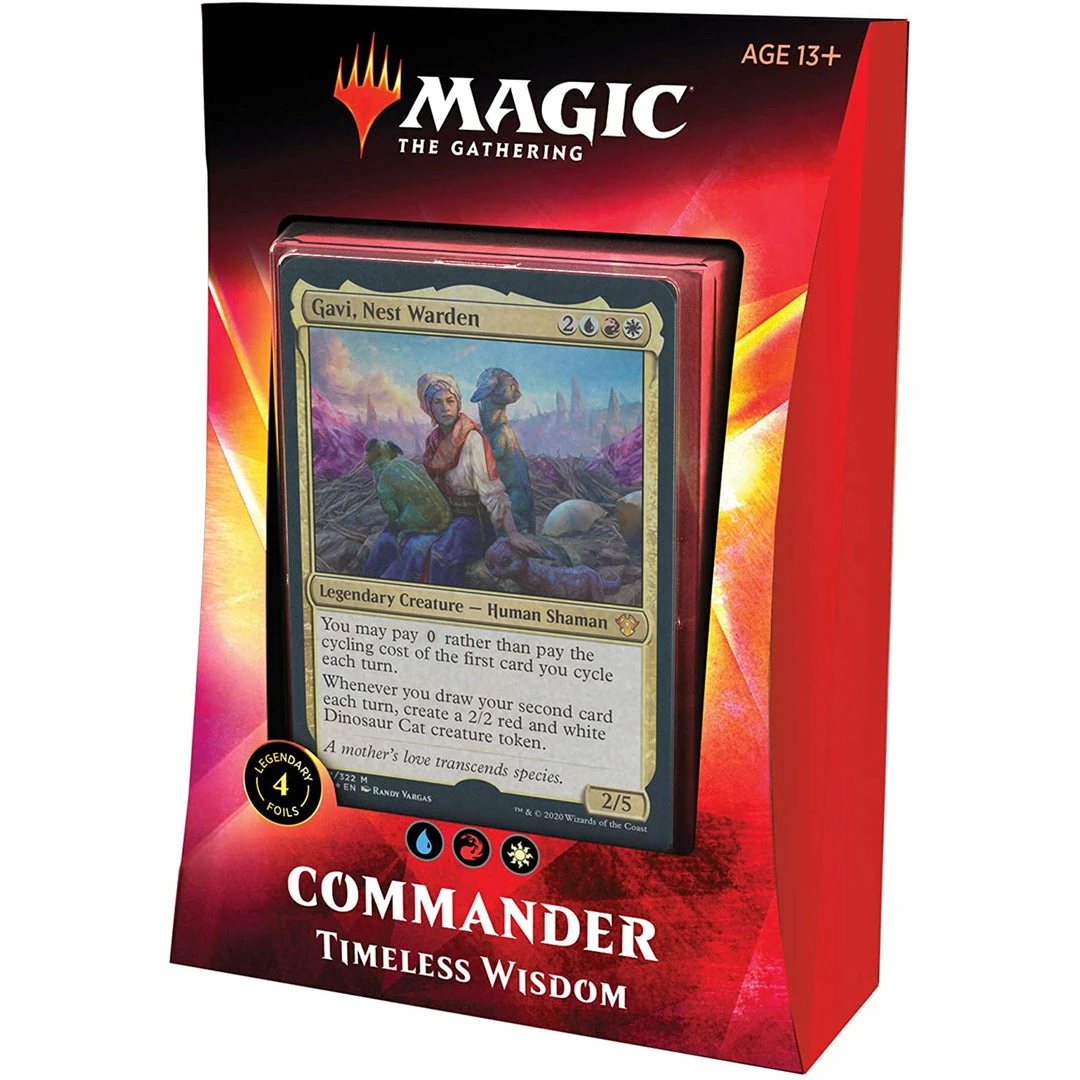 Wizards Of The Coast Magic The Gathering: Ikoria-Lair Of Behemoths Commander - Timeless Wisdom