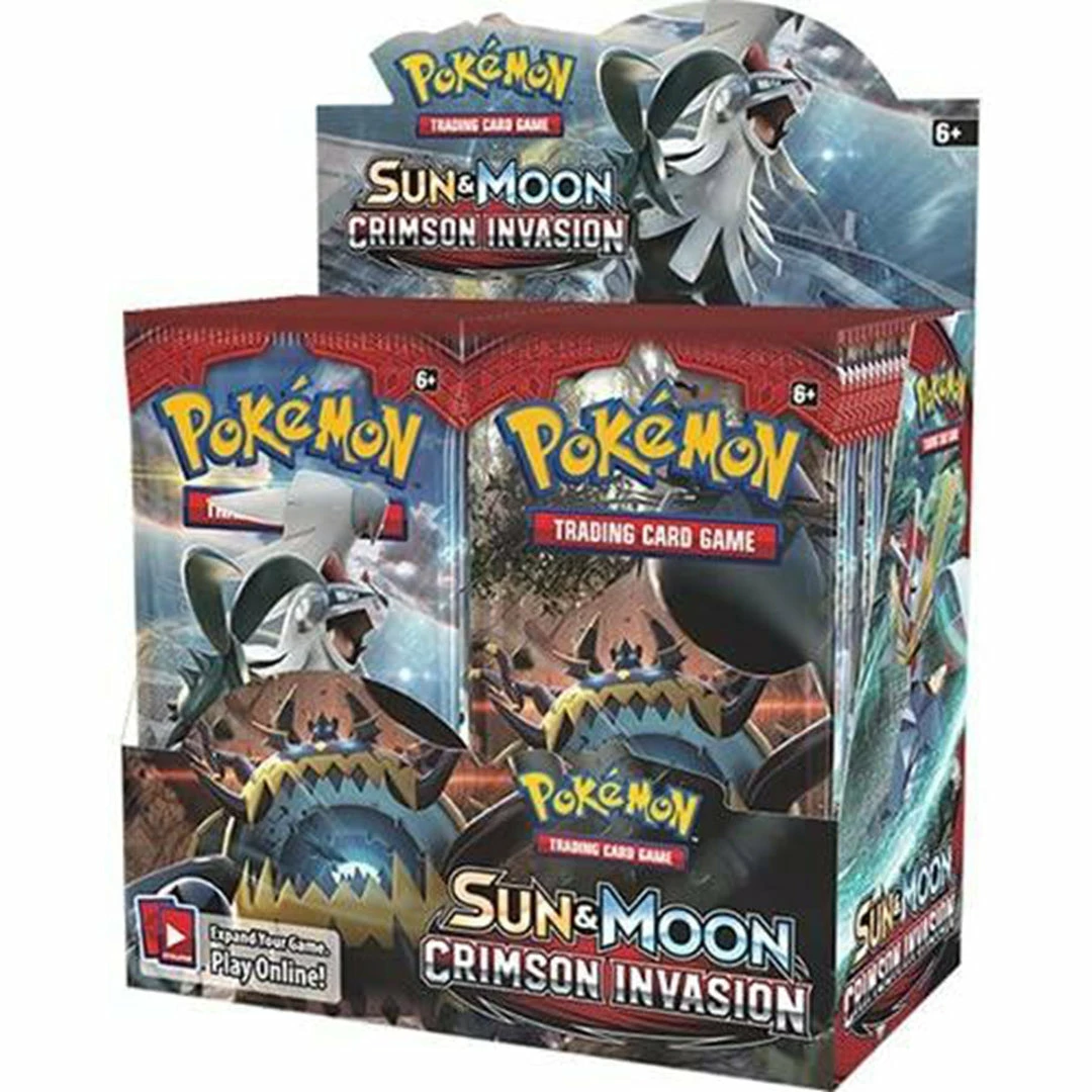 Pokemon TCG: Sun & Moon Crimson Invasion Booster Box TCGs