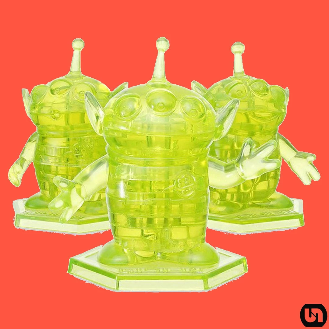 University Games Puzzle: 3D Crystal - Toy Story - Aliens Toys & Figures