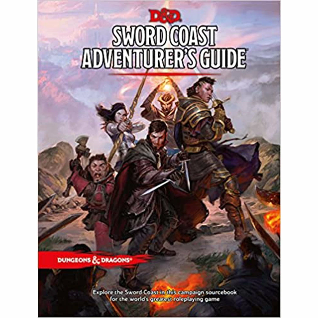 Wizards Of The Coast Dungeons & Dragons 5E: Sword Coast Adventurer's Guide (Hardcover) RPGs
