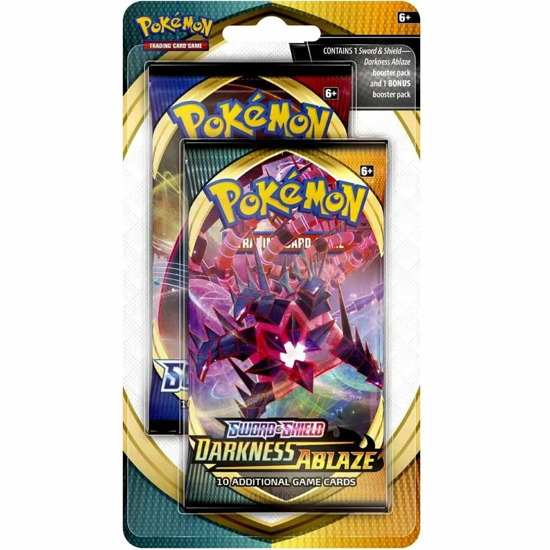 Pokemon TCG: Sword & Shield Darkness Ablaze Bonus Pack Booster Set