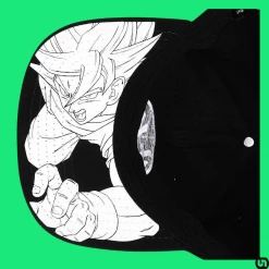 Bioworld Merch Dragon Ball Z: Goku Pre-Curved Bill Snapback