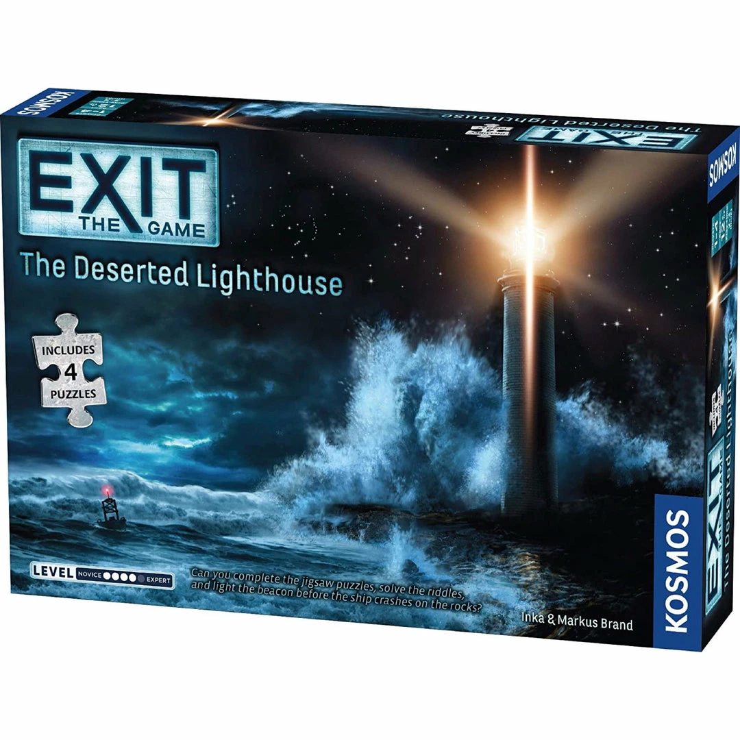 Kosmos Exit The Game: The Deserted Lighthouse (with Jigsaw Puzzles) Board Games