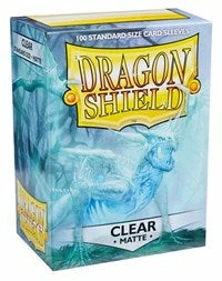 Arcane Tinman Dragon Shield: Matte Sleeves -Clear (100-Pack)