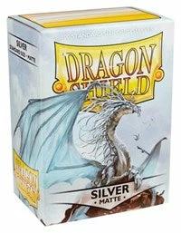 Arcane Tinman Dragon Shield Matte Sleeves - Silver (100-Pack)