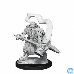 Wizkids Dungeons & Dragons: Nolzur's Marvelous Miniatures Wave 14 - Dwarf Cleric Male