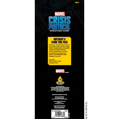 Atomic Mass Games Miniatures Marvel Crisis Protocol: Movement & Range Tool Pack