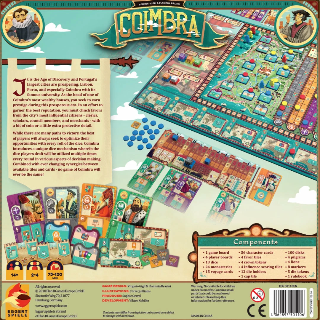 Eggertspiele Coimbra Board Games