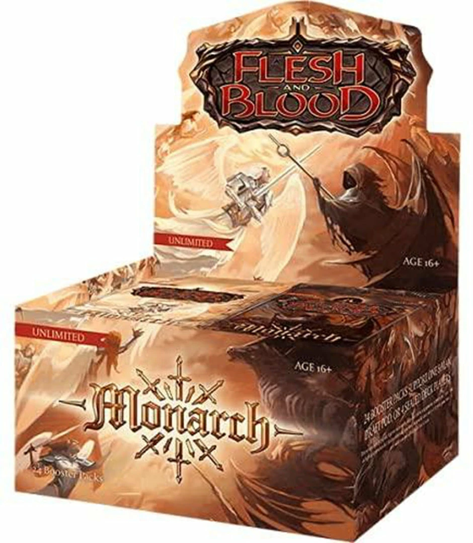 Legend Story Studios TCGs Flesh & Blood TCG: Monarch Unlimited Booster Box
