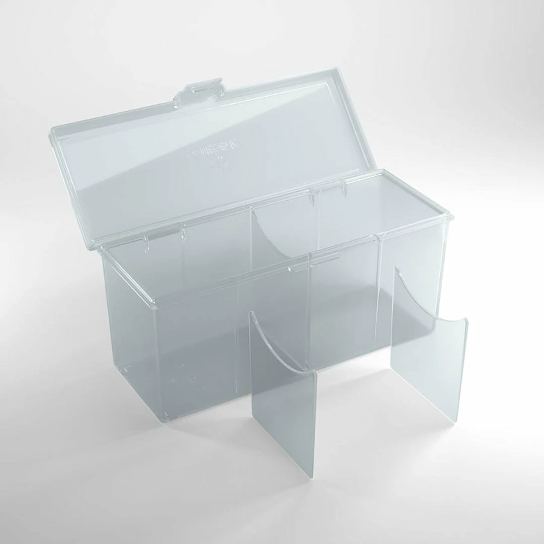 Asmodee Gamegenic: Fourtress 320+ Deck Box - Clear Supplies