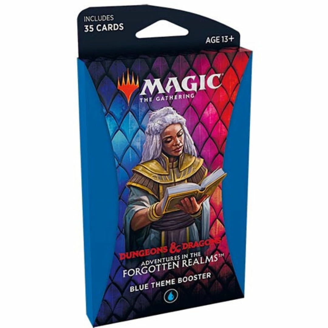 Wizards Of The Coast Magic The Gathering: Dungeons & Dragons - Adventures In The Forgotten Realms Theme Booster-Blue