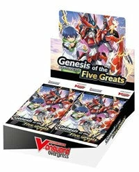 BushiRoad Cardfight Vanguard: Genesis Of The Five Greats Booster Box