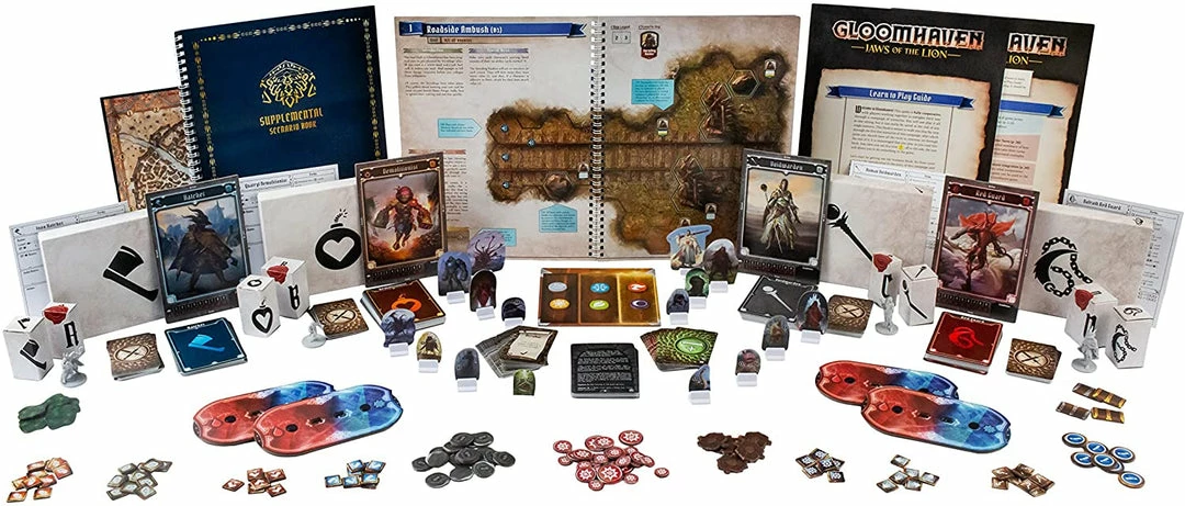 Cephalofair Games Board Games Gloomhaven: Jaws Of The Lion