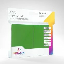 Asmodee Gamegenic: Prime Sleeves 100ct - Green Supplies