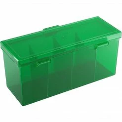 Asmodee Gamegenic: Fourtress 320+ Deck Box - Green Supplies