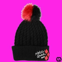 Bioworld Merch DC Comics: Suicide Squad - Harley Quinn Pom Beanie