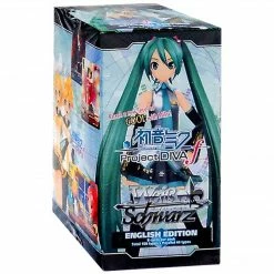 BushiRoad Weiss Schwarz: Hatsune Miku Project Diva F Booster Box - English Edition