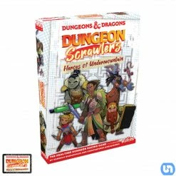 Wizkids Board Games Dungeons & Dragons: Dungeon Scrawlers - Heroes Of Undermountain