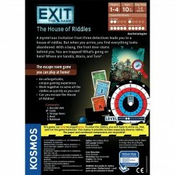 Kosmos Board Games Exit The Game: The House Of Riddles