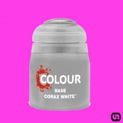 Games Workshop Warhammer: Citadel Colour - Base - Corax White