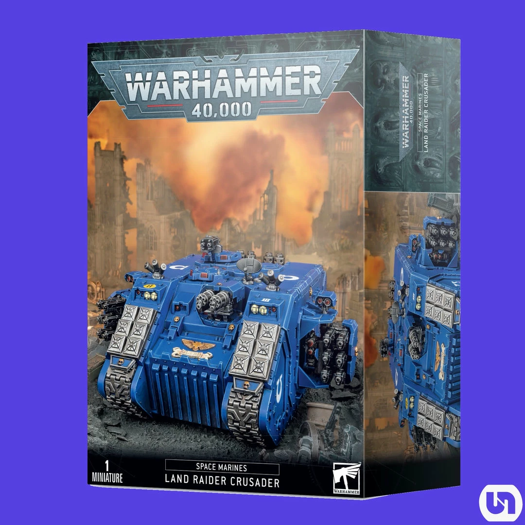 Games Workshop Miniatures Warhammer: 40,000 - Space Marines-Land Raider Crusader