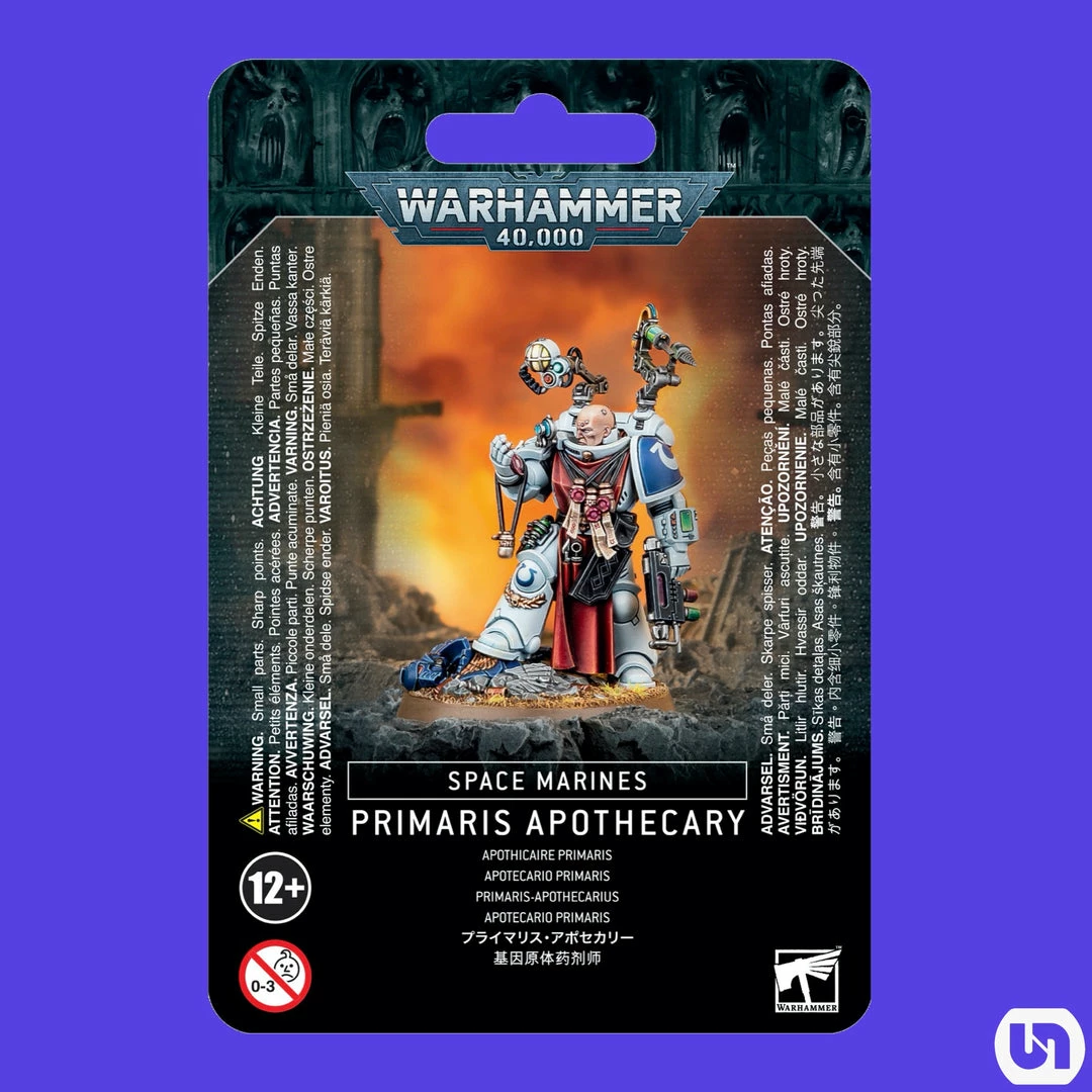 Games Workshop Warhammer: 40,000 - Space Marines-Primaris Apothecary Miniatures