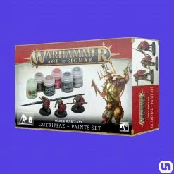 Games Workshop Warhammer: Age Of Sigmar - Orruk Warclans-Gutrippaz + Paints Set